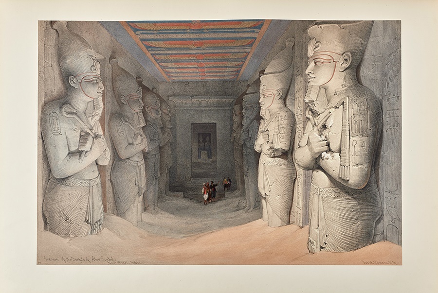 ROBERTS, DAVID EGYPT AND NUBIA from Drawings made on the Spot by David Roberts R.A., with Historical Descriptions by William Brockedon, F.R.S., Lithographed by Louis Haghe. London: F. G. Moon, 1846-49.